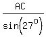 %28AC%29%2Fsin%2827%5Eo%29