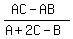 %28AC-AB%29%2F%28A%2B2C-B%29