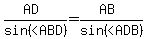 %28AD%29%2Fsin%28%22%3CABD%22%29=%28AB%29%2Fsin%28%22%3CADB%22%29