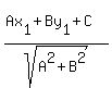 %28Ax%5B1%5D%2BBy%5B1%5D%2BC%29%2Fsqrt%28A%5E2%2BB%5E2%29