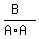 %28B%29%2F%28A%2AA%29