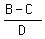 %28B-C%29%2FD