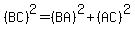 %28BC%29%5E2=%28BA%29%5E2%2B%28AC%29%5E2