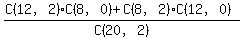 %28C%2812%2C2%29%2AC%288%2C0%29%2BC%288%2C2%29%2AC%2812%2C0%29%29%2FC%2820%2C2%29