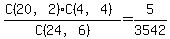 %28C%2820%2C2%29%2AC%284%2C4%29%29%2FC%2824%2C6%29+=+5%2F3542