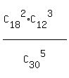 %28C%5B18%5D%5E2%2AC%5B12%5D%5E3%29%2FC%5B30%5D%5E5