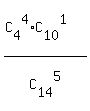 %28C%5B4%5D%5E4%2AC%5B10%5D%5E1%29%2FC%5B14%5D%5E5