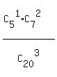 %28C%5B5%5D%5E1%2AC%5B7%5D%5E2%29%2FC%5B20%5D%5E3