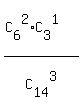 %28C%5B6%5D%5E2%2AC%5B3%5D%5E1%29%2FC%5B14%5D%5E3
