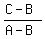 %28C-B%29%2F%28A-B%29