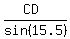 %28CD%29%2Fsin%2815.5%29