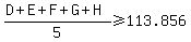 %28D%2BE%2BF%2BG%2BH%29%2F5%3E=113.856
