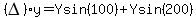 %28DELTA%29+y=Ysin%28100%29%2BYsin%28200%29