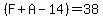 %28F%2BA-14%29=38