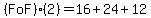 %28F+o+F%29%282%29=16%2B24%2B12