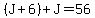 %28J%2B6%29%2BJ=56