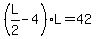 %28L%2F2-4%29L=42