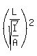 %28L%2Fsqrt%28I%2FA%29%29%5E2