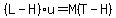 %28L-H%29u=M%28T-H%29