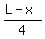 %28L-x%29%2F4