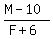 %28M-10%29%2F%28F%2B6%29