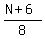 %28N%2B6%29%2F8