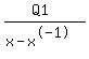 %28Q1%29%2F%28x+-+x%5E-1%29