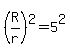 %28R%2Fr%29%5E2=5%5E2