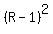%28R-1%29%5E2