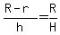 %28R-r%29%2Fh=R%2FH