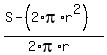 %28S-%282%2Api%2Ar%5E2%29%29%2F%282%2Api%2Ar%29