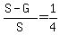 %28S-G%29%2FS=1%2F4