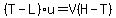 %28T-L%29u=V%28H-T%29