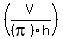 %28V%2F%28pi%29h%29