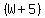 %28W%2B5%29