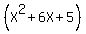 %28X%5E2%2B6X%2B5%29