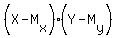 %28X+-+M%5Bx%5D%29%28Y+-+M%5By%5D%29