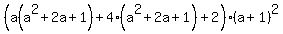 %28a%28a%5E2%2B2a%2B1%29%2B4%28a%5E2%2B2a%2B1%29%2B2%29%28a%2B1%29%5E2