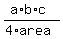 %28a%2Ab%2Ac%29%2F%284%2Aarea%29