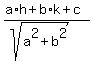%28a%2Ah%2Bb%2Ak%2Bc%29%2F%28sqrt%28a%5E2%2Bb%5E2%29%29