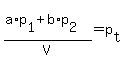%28a%2Ap%5B1%5D%2Bb%2Ap%5B2%5D%29%2FV=p%5Bt%5D