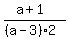 %28a%2B1%29%2F%28%28a-3%292%29