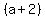 %28a%2B2%29