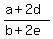 %28a%2B2d%29%2F%28b%2B2e%29