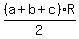 %28a%2Bb%2Bc%29R%2F2