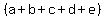 %28a%2Bb%2Bc%2Bd%2Be%29