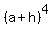 %28a%2Bh%29%5E4