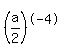 %28a%2F2%29%5E-4