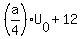 %28a%2F4%29%2AU%5B0%5D+%2B+12