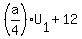 %28a%2F4%29%2AU%5B1%5D+%2B+12